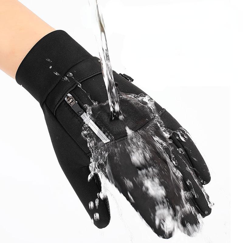 Product Introduction of Winter Gloves Velvet Wear-resistant Waterproof Cycling Glove Touch Screen Warm Gloves Outdoor Hiking Skiing Gloves for Men Women 12