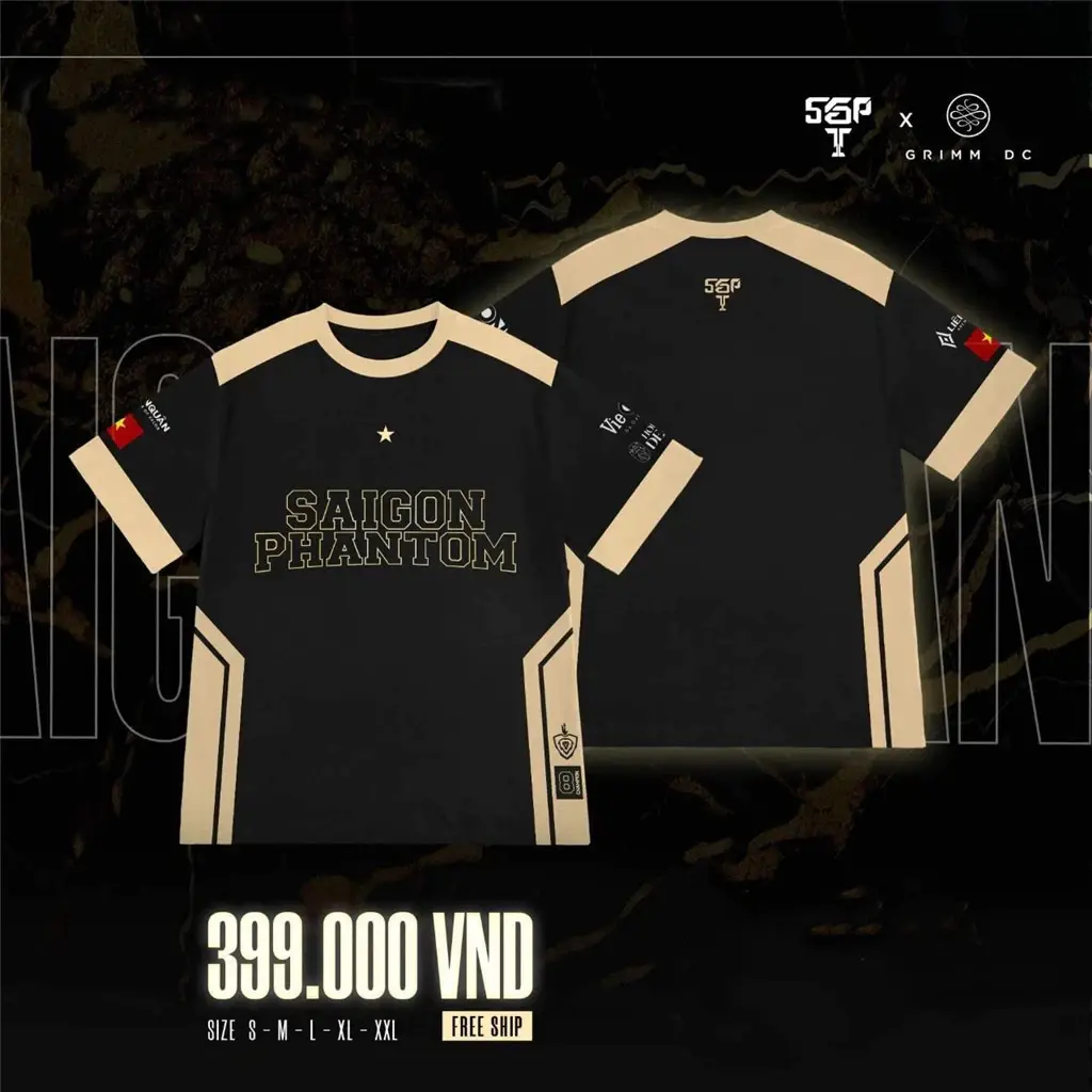 Jersey Phantom Sài Gòn, Mùa giải mới 2024, Có Thể Tùy Chỉnh miễn phí