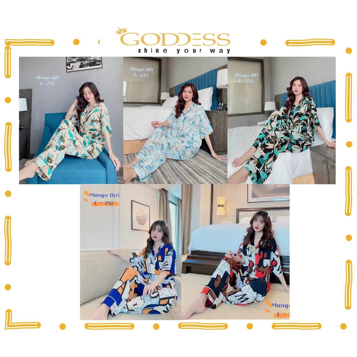 [COD]Bộ Pijama Lụa Mango - Đồ ngủ dài tay dơi Lập thế trẻ trung Bigsize 40-80kg mềm mịn mát lịm mặc cực sang
