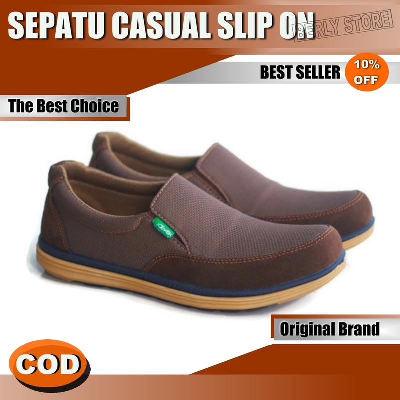 Product Introduction of SEPATU SLIP ON PRIA J 29 / SEPATU COWOK / SEPATU KERJA PRIA / SEPATU CASUAL 37
