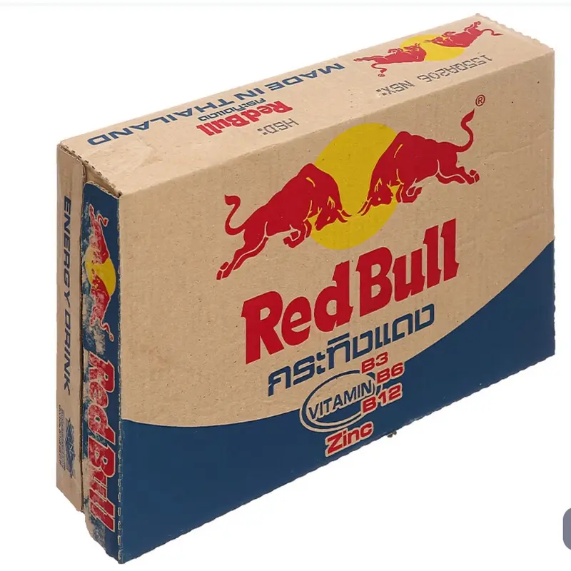 Thùng 24 lon nước tăng lực Redbull Thái kẽm và vitamin 250ml 1