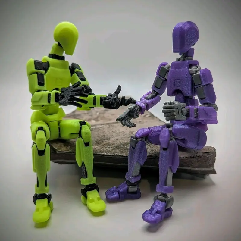 mô hình.robot dummy 13 với khớp linh hoạt cử động siêu thật. Hàng Ráp sẵn Đồ Chơi 4