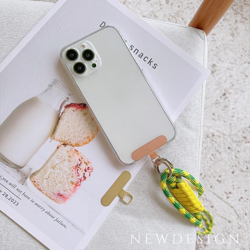 T-shaped Metal Clip for Mobile Phone Hanging Rope Thin and Sturdy Card 2