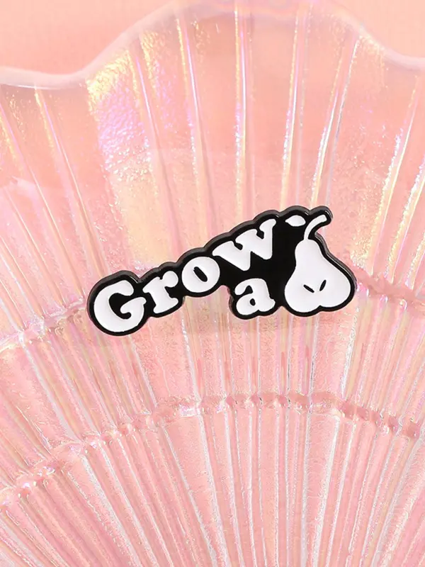 Grow A Pair Of Balls Enamel Pin, Cute Funny Brooch, Fashion Accessories for Women & Men, Trendy All-match & Exquisite Brooch for Birthday Gift 6