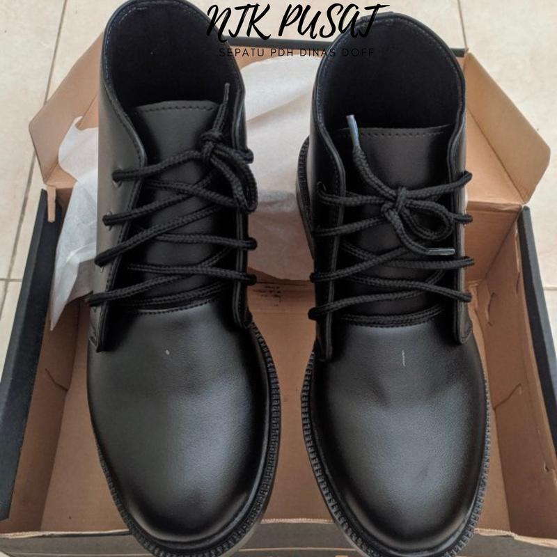 sepatu pdh security dinas harian KYO4 Shoes Pria Pantofel Kerja 4