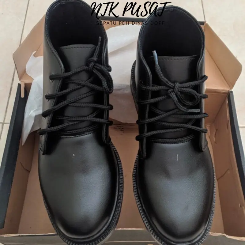sepatu pdh security dinas harian KYO4 Shoes Pria Pantofel Kerja 3