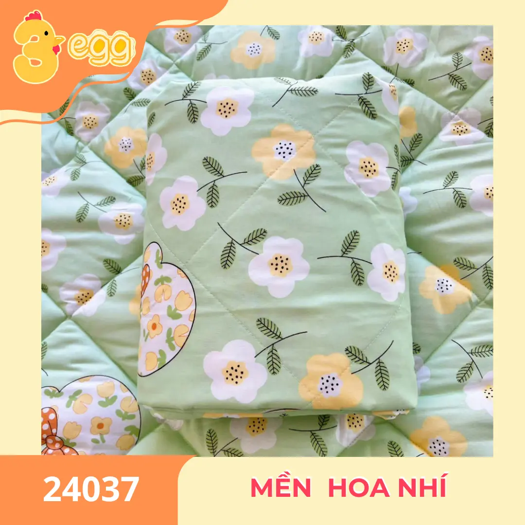 Chăn trần bông 3EGG kích thước 2mx2m nhiều màu sắc