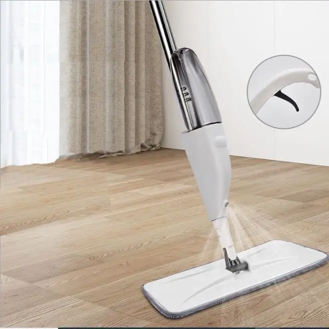 Chổi Lau Nhà Phun Sương Xoay 360 - Cây Lau Nhà Tự Vắt Thông Minh Phun Sương Tiện Lợi 6