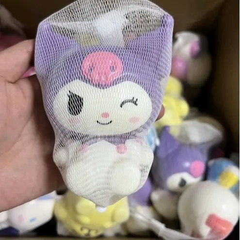 Sanrio đồ chơi nắn bóp đàn hồi giảm stress, Hình Cinamorrol, hello kitty, kuromi, melody 3