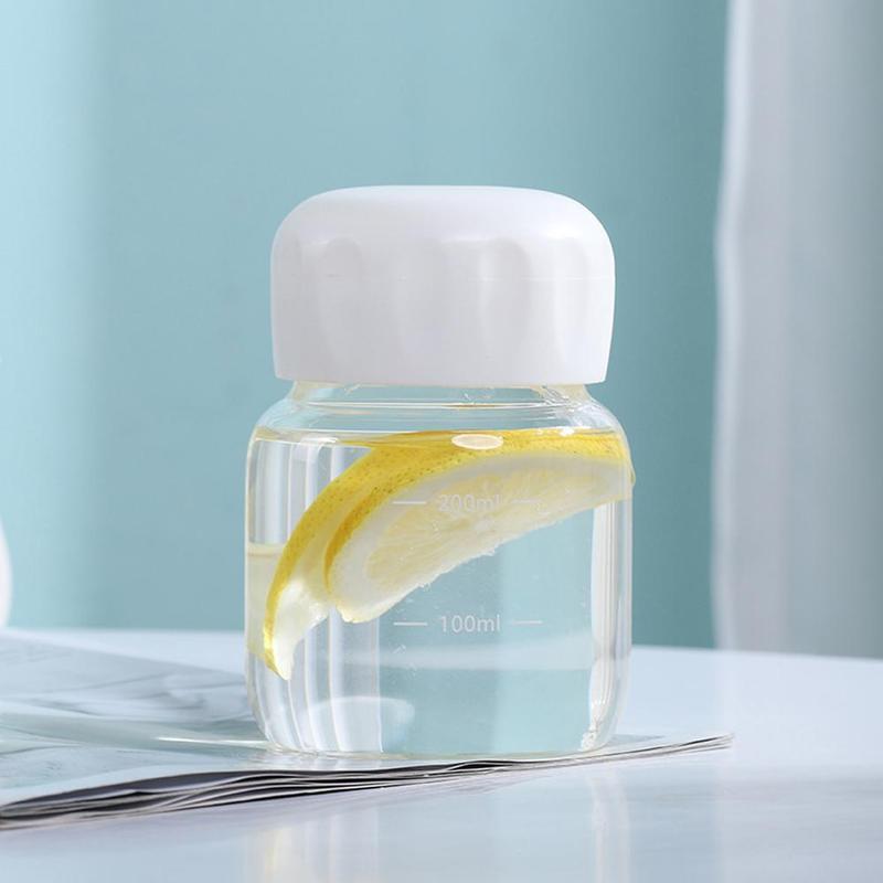 Product Introduction of Bình Nước Thủy Tinh, Dung Tích 300ml, Có Tay Áo Cốc Và Nắp, Cầm Tay Cho Gia Đình, Thích Hợp Cho Bữa Sáng, Cà Phê, Nước Ép, Sữa, R0S8 33