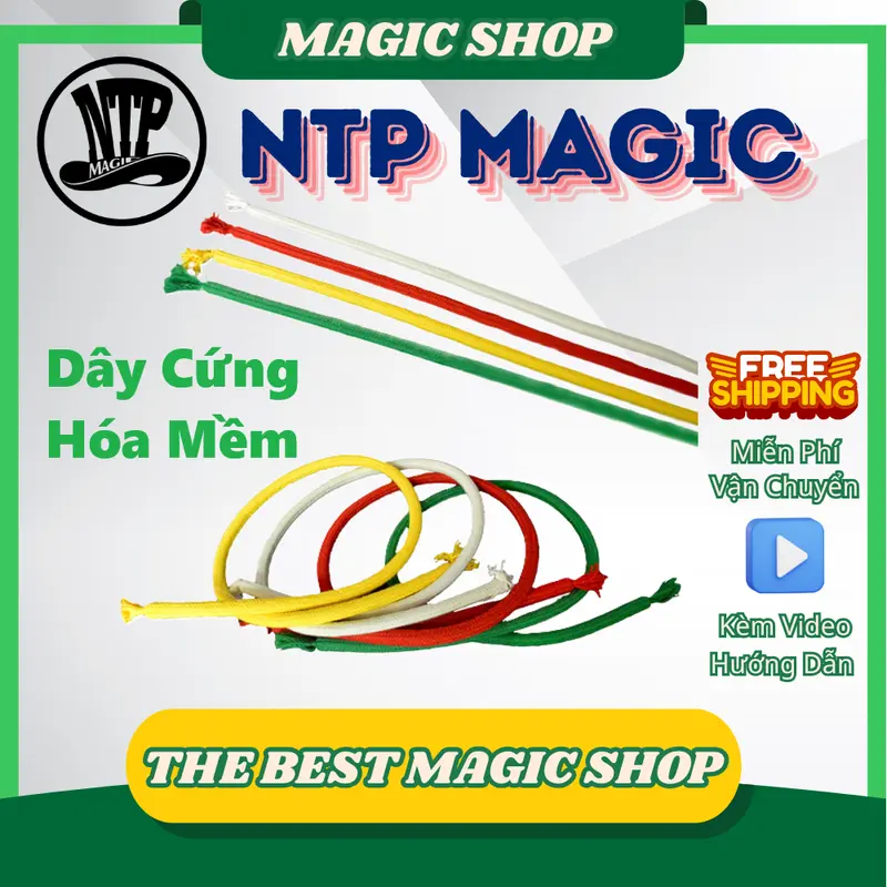 Ảo Thuật Dây Cứng Hóa Mềm, Dây Gồng Loại Tốt Có Video Hướng Dẫn Tiếng Việt 0