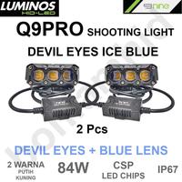 Gambar C - 2Pcs LUXIMOS Q9 PRO 84W Lampu LED Tembak Sorot Projektor Laser 2Warna + Devil Eyes Garansi Resmi - Q9PRO Purple dari bohlamhid Kota Tangerang 1 Tokopedia