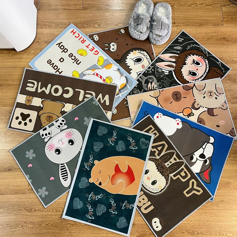 COMBO 10 thảm lau chân nhà tắm, thảm chùi chân bali babythree chống trơn chống trượt nhà bếp phòng khách phòng tắm mẫu mới giá rẻ 40x60cm ngẫu nhiên 2025