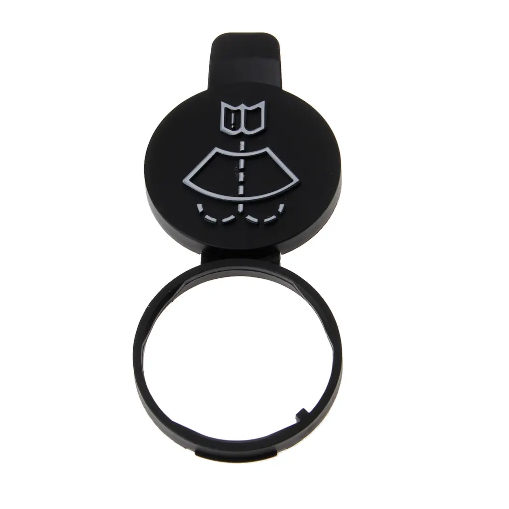 Auto Windshield Windscreen Wiper Washer Bottle Black Cover