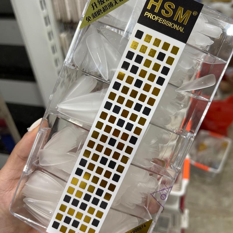 Úp hsm phom vuông , thang, nhọn, bầu hộp -phụ kiện làm nail