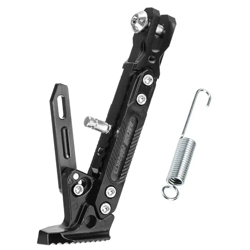 Motorcycle Bicycle Adjustable Kickstand Side  Stand Parking Stand Motorcycle Accessories
