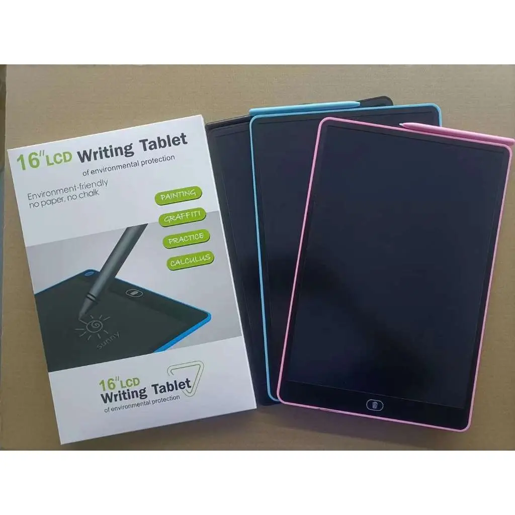 🍒🍒 LCD WRITING TABLET 16 INCH PAPAN TULIS ANAK DAN DEWASA NEW JUMBO