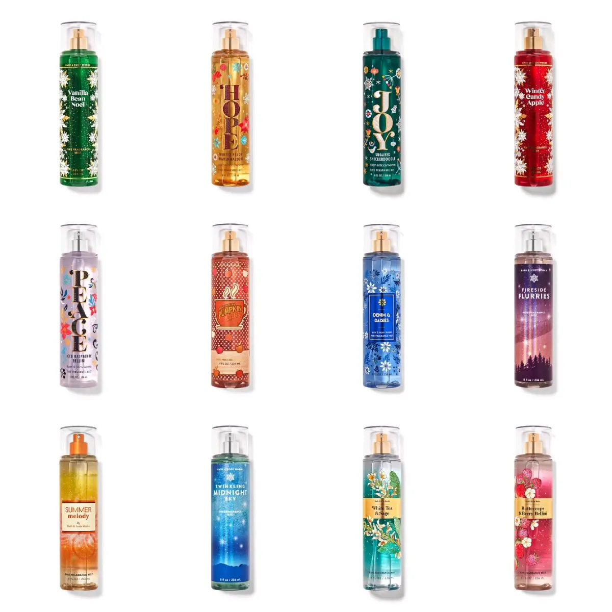 BATH & BODY WORKS BODY MIST 236 ML