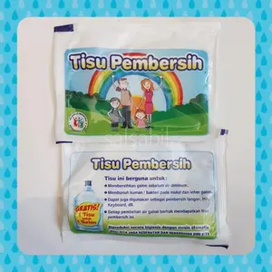 TISU PEMBERSIH GALON,TISU pelangi