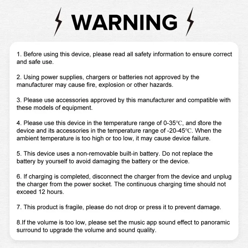 KOIPSSE Smart Glasses, Multifunctional Polarized Sunglasses with Wireless BT5.4 Open Ear Headset, Fashionable Sports Outdoor Smart Glasses 7