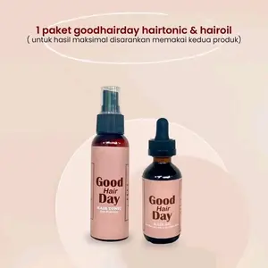 GOODHAIRDAY - Hair Oil & Hair Tonic For Hair Loss & Hair Growth |Best Combo Approved|BPOM Approved |PENUMBUH RAMBUT & ANTI RONTOK |OFFICIALSTORE