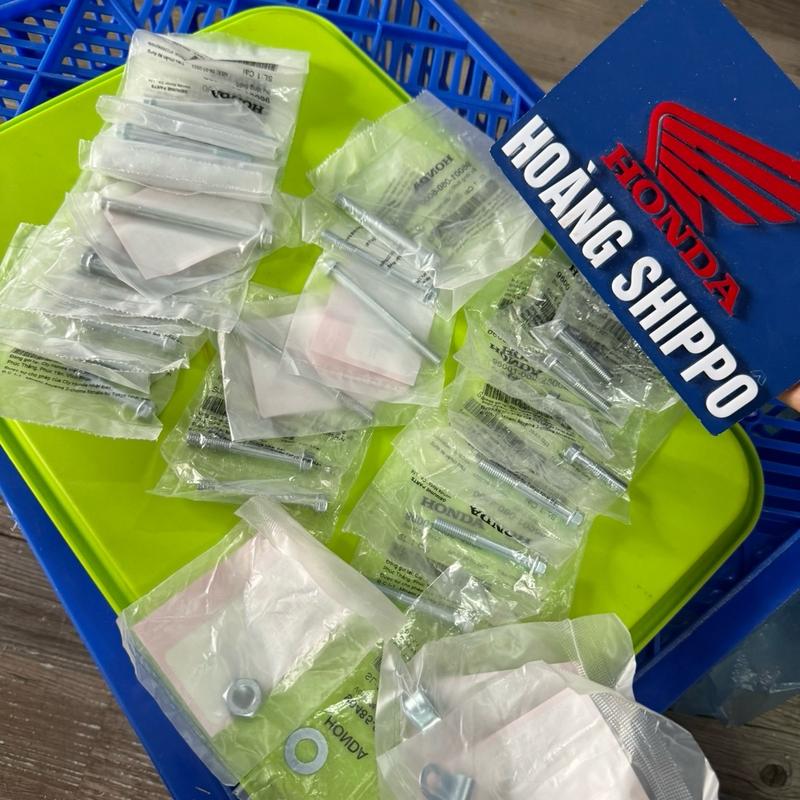 Ốc Lóc máy gắn xe wave dream fu1 wave thái 110 29 chi tiết Phụ Tùng