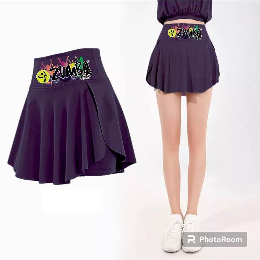 Zumba skort-skirt with short uniform or Terno_voghion.com
