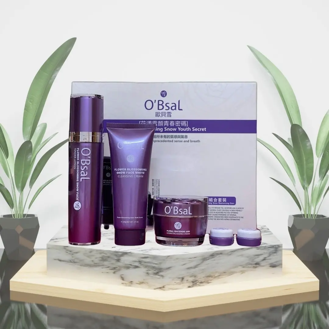 Bo Kem ngày kèm nước thần và sữa rửa mặt Obsal