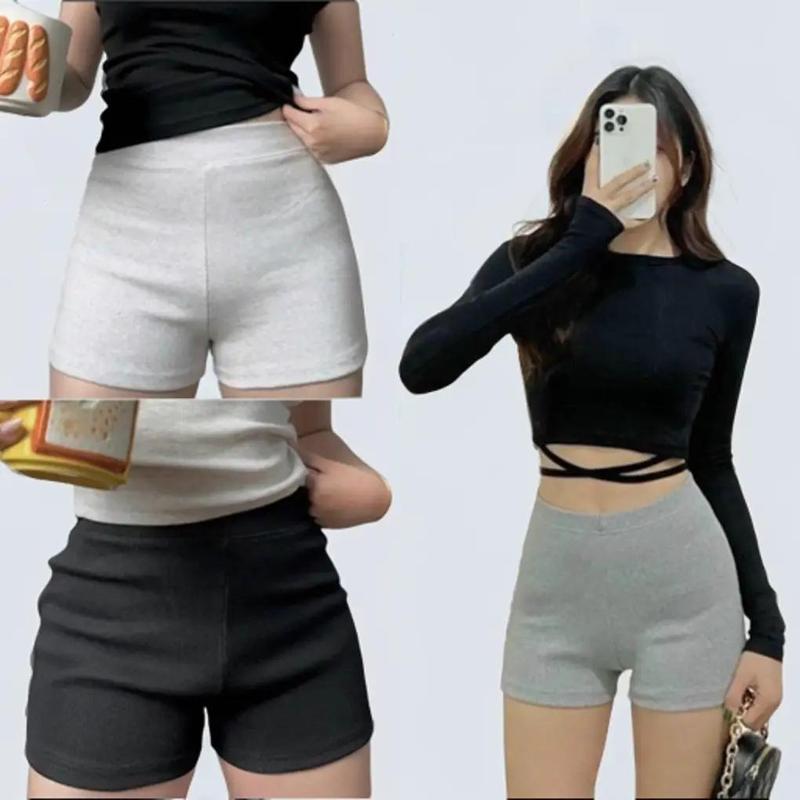 [Giá Mở Bán] COMBO 3 Quần Biker Short Bigsize.Quần Short Nữ Pant Lưng Cao Ôm Dáng Nâng Mông Chất Vải Gân Co Giãn 0