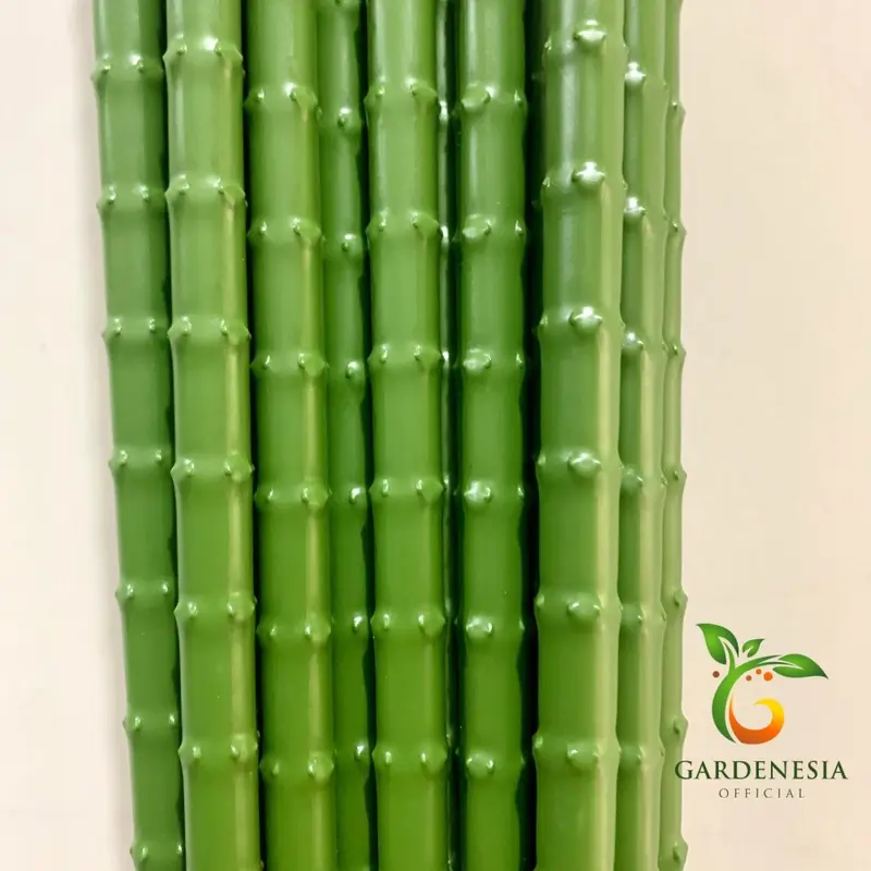 Ajir Penyangga Tanaman Modern / Plant Stake Takiron Diameter 11 mm x Panjang 75 90 120 150 180 210 cm Original Hijau 2
