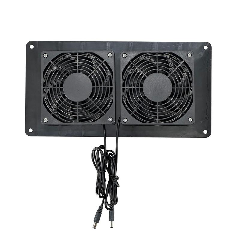 20W Solar Exhaust Fan 6 In Mini Ventilator Solar Panel Powered Fan Air Extractor 5