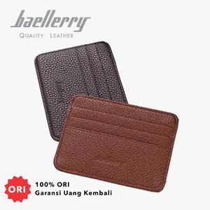 Dompet Kartu Wanita Pria Kulit BAELLERRY K9106