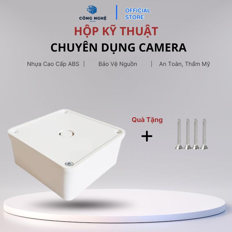 Hộp Kỹ Thuật Camera – Hộp Kỹ Thuật Điện - 11*11*5cm, Hộp Nhựa ABS Phụ Kiện