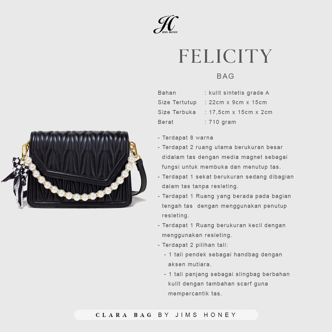 JIMS HONEY TAS SELEMPANG WANITA FELICITY BAG (FREE EXCLUSIVE BOX)