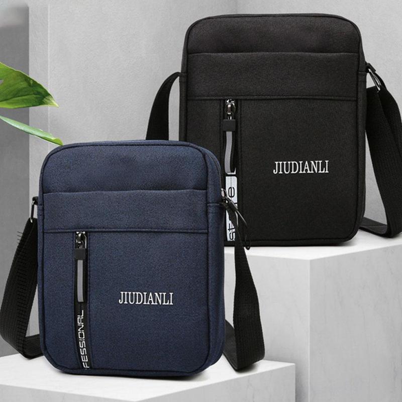 Product Introduction of Men's Handbag Fashionable Shoulder Bag Crossbody Backpack Collection Casual Wallet D5R4 12