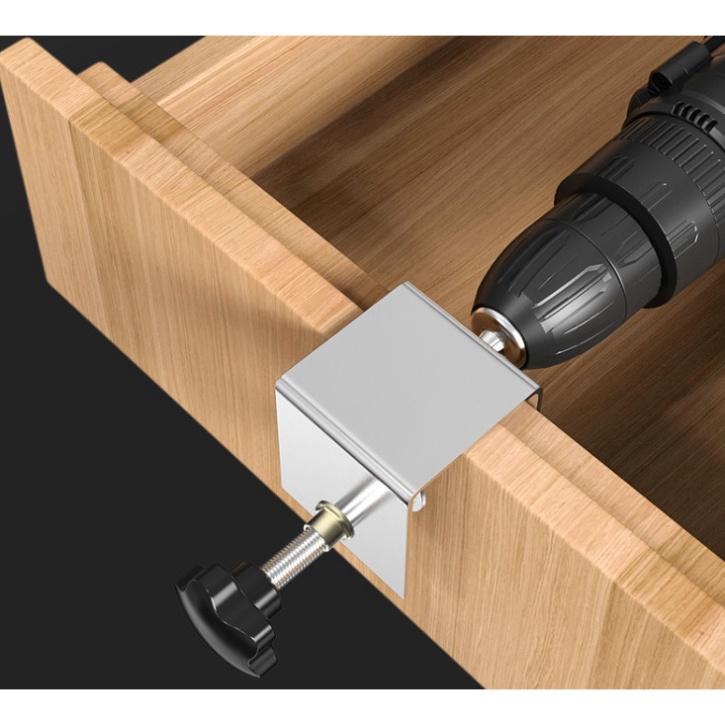 Kẹp cố định mặt hộc ngăn kéo tủ, kẹp vam cố định bắt mặt ngăn kéo tủ gỗ công nghiệp 5