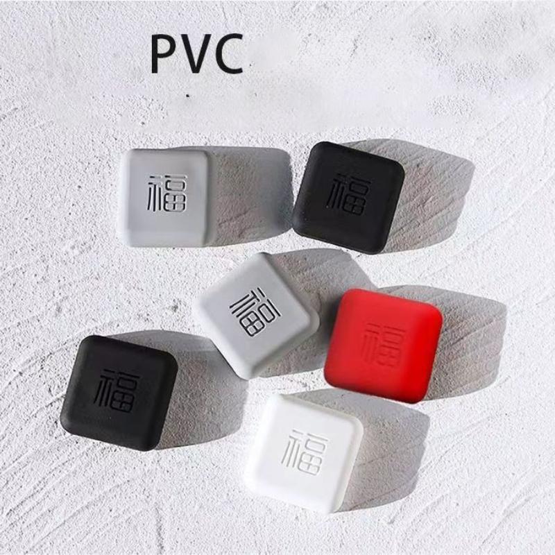 1PC 3D Silicone Anti-collision Wall Stickers Home Decoration Bedroom Door Anti-collision Pad 1