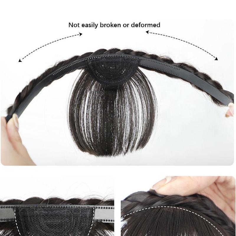Product Introduction of วิกผมวันพีซถักที่มองไม่เห็นพร้อมสายรัดสำหรับหน้าม้าที่ง่ายและดูเป็นธรรมชาติ G6I8 31
