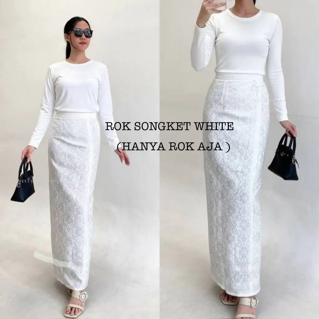 Rok Songket White