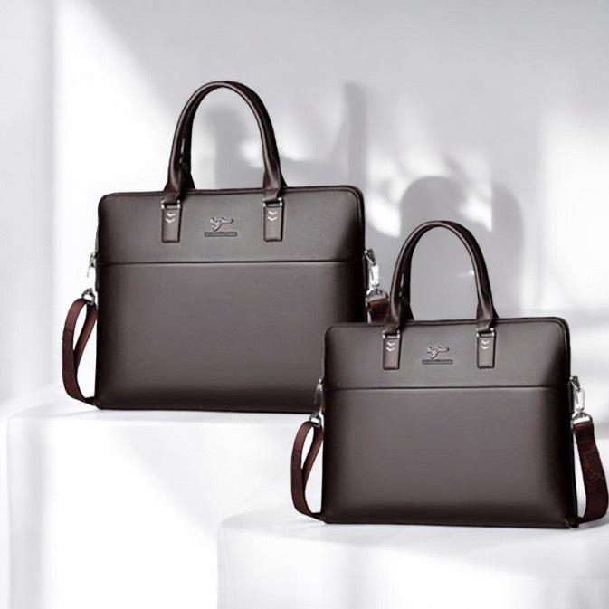 Cặp nam xách Tay doanh nhân làm việc chất liệu Da Pu chống nước đựng laptop 13-16 inch [SALE GIÁ TỐT] Bag Đeo Vai