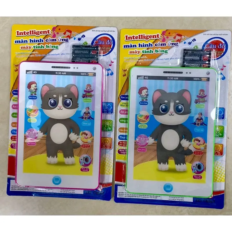 IPAD mèo tôm thông minh dành cho bé(hát kể truyện,thơ) Đồ Chơi Toys Pin 1