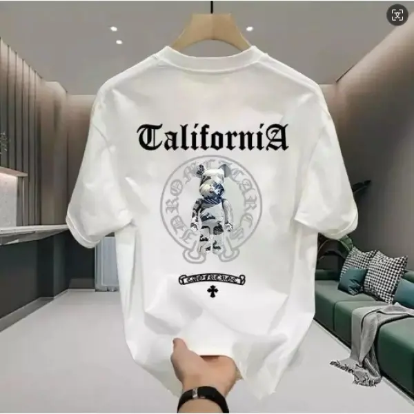 New retro oversized t-shirts for men and women for summer, perfect for street style【COD】 Polyester Soft Basic Pendek Casual Kaos Cosplay Top