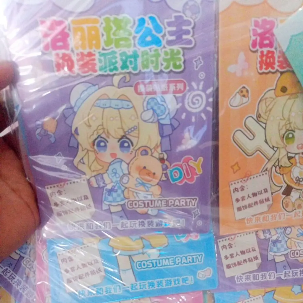 MAINAN STIKER DRESS UP KREATIVITAS