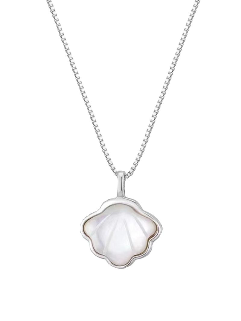 Product Introduction of Clavicle Chain Shell Pendant, Gift for Girlfriend: One Shell Necklace, Women Will Not Fade, High End, Versatile, Girl 5