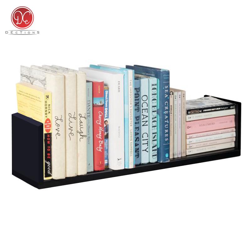 Product Introduction of Dections Rak Buku Dinding Tempel Gantung Minimalis 100x15cm Hiasan Dekorasi Aesthetic Rumah 1 Buah Kuning 19