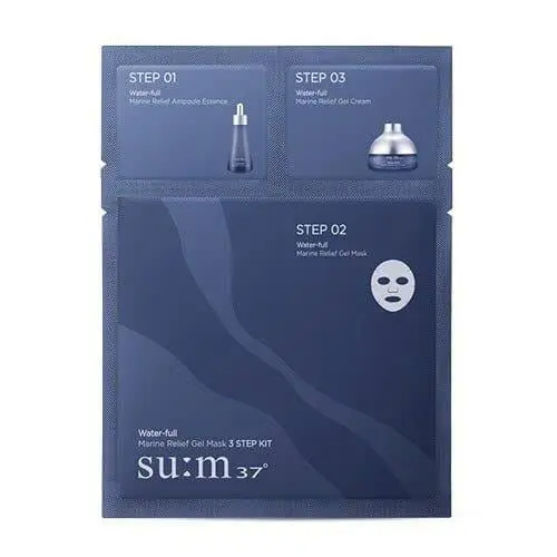 M32_ Mặt Nạ Cấp Nước 3 Bước Waterfull Timeless Water Gel Mask 3 Steps Dưỡng Ẩm Da Skincare