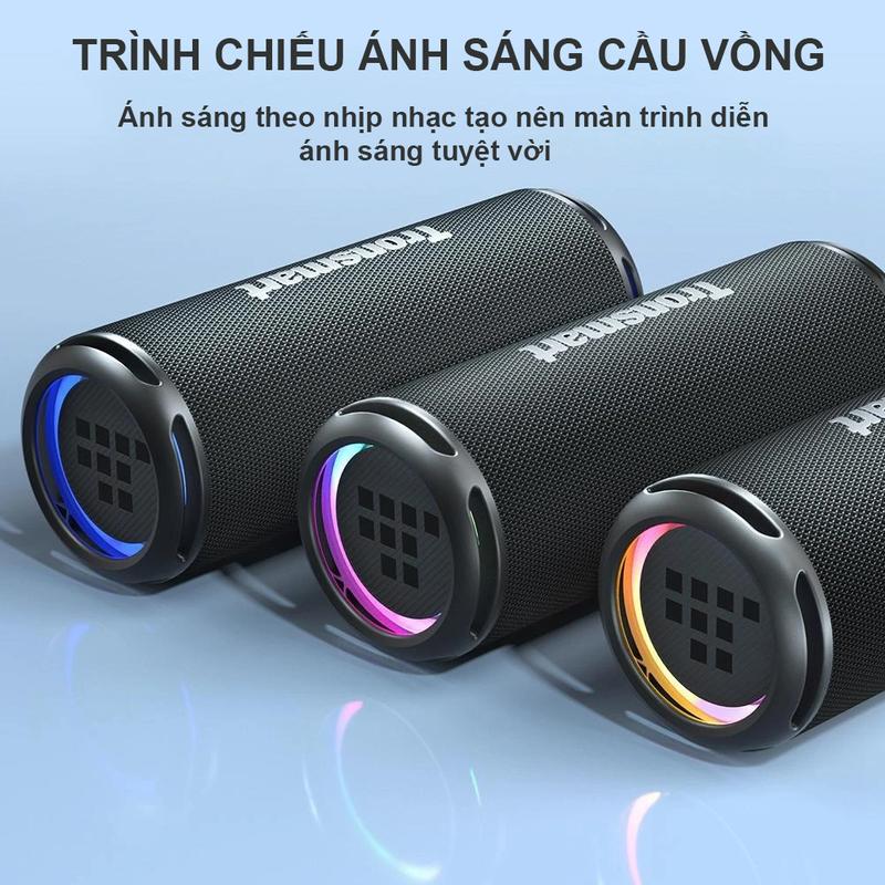 BEST SELLER | Loa Bluetooth Tronsmart T7 Lite siêu trầm | Công suất 24W | Chống nước IPX7 | Led RGB 2