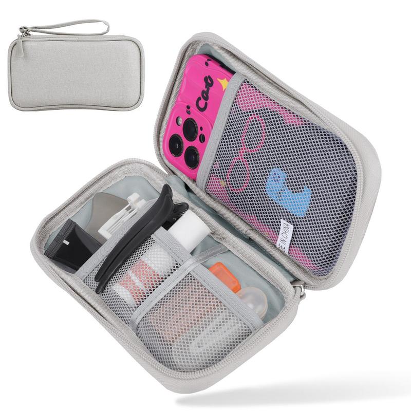 Portable Storage Bag, Waterproof Cable Organizer, Multifunctional Storage Bag for Cable, Charger, Headphone, Hard Drive 0