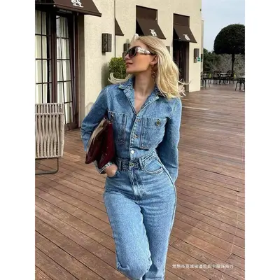 Fashion nova blue jean romper hotsell