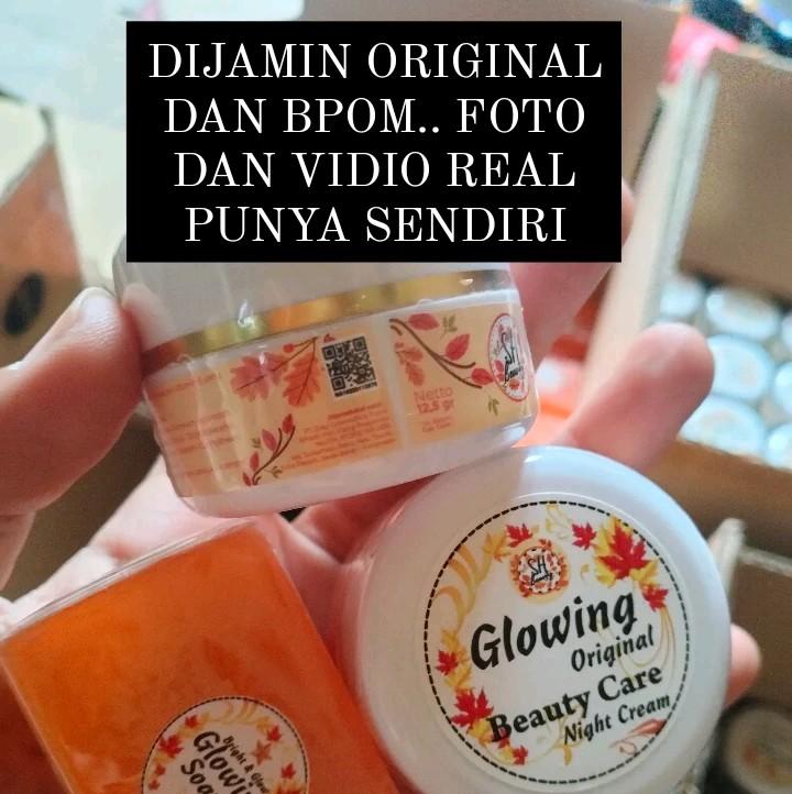 SH BEAUTY || CREAM GLOWING BPOM HILYA AJENG SEPAKET 1